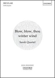 Blow, Blow, Thou Winter Wind SATB choral sheet music cover Thumbnail